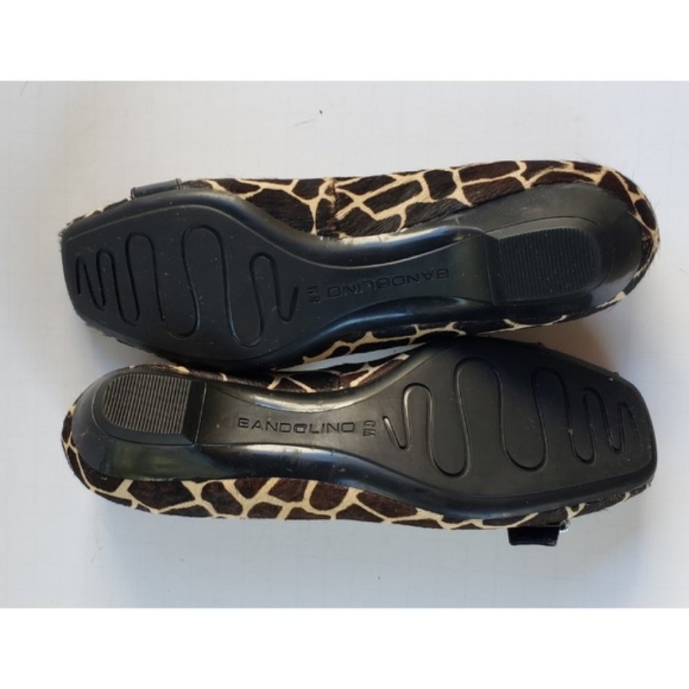 Sold☆ Animal Print Calf Hair Leather Loafer 6 - Picture 5 of 7